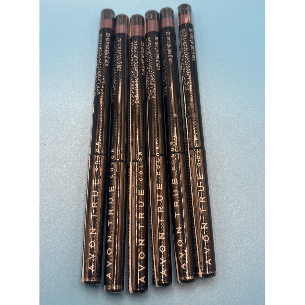 6 Avon True Color Glimmersticks Diamonds Eyeliner SUGAR PLUM Lot Of 6
